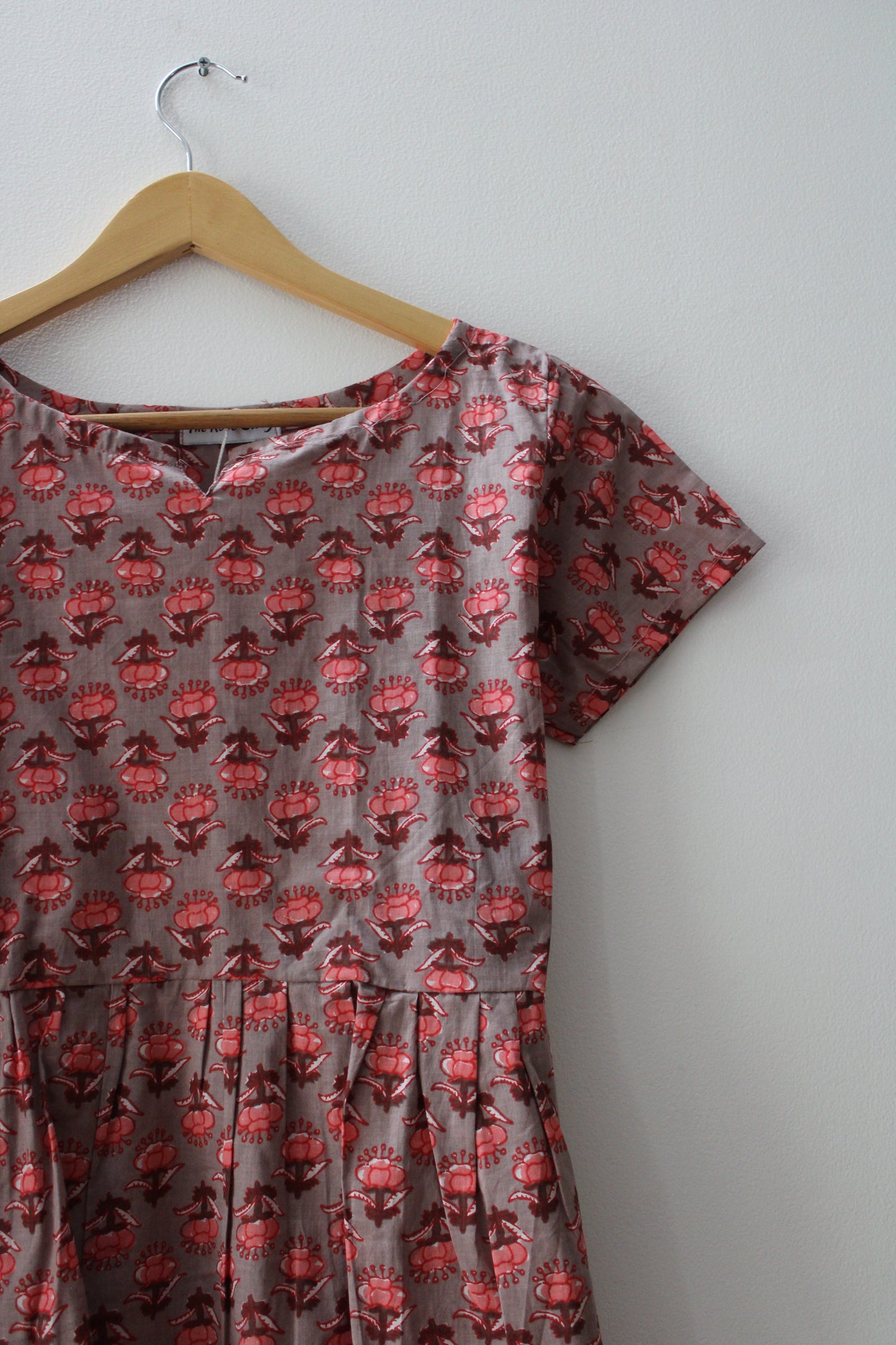 Grey matters Peplum top