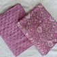 Rose melon floral set