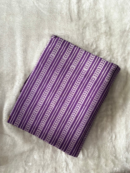 Purple Patakha Inverted V yoke Top