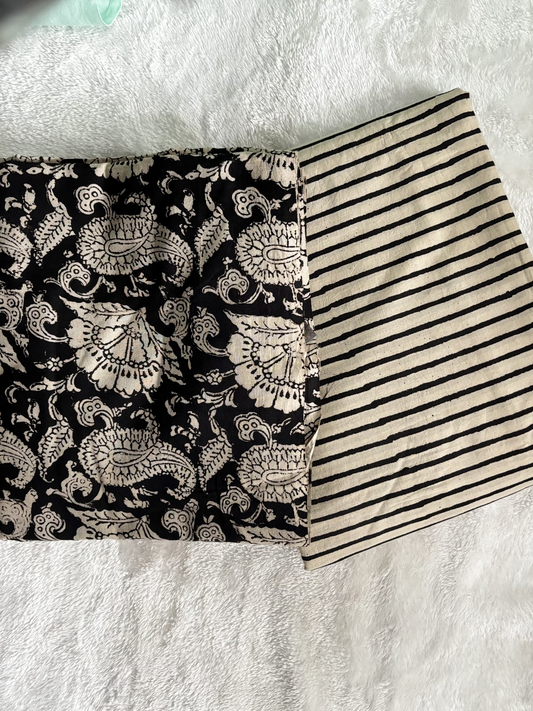 Kala Velvet Soda Inverted V yoke+ Pant Set