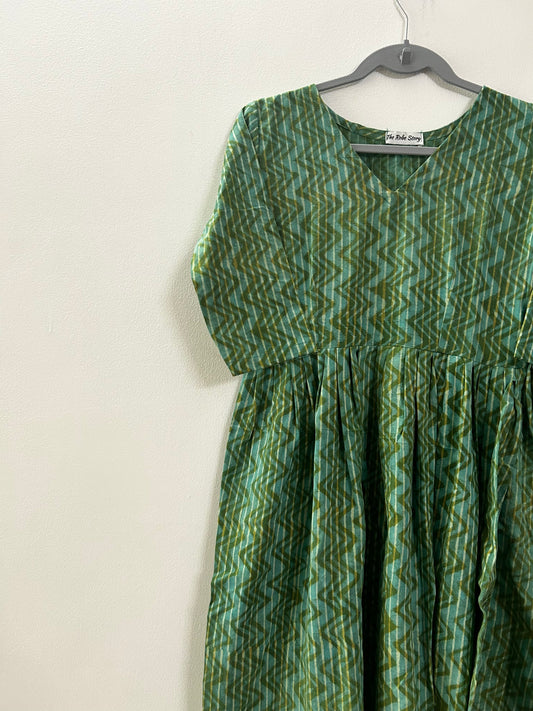 Retro Glow Kurti + pant Co-ord